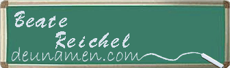 Beate Reichel Visitenkarte